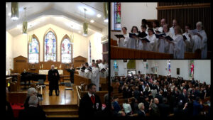 Investiture Ceremony multi-camera streaming image