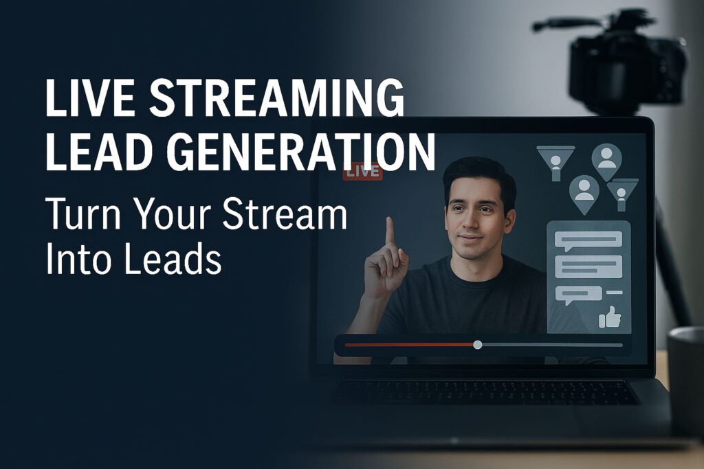 Live Streaming Lead Generation: Turn Your Stream Into Leads