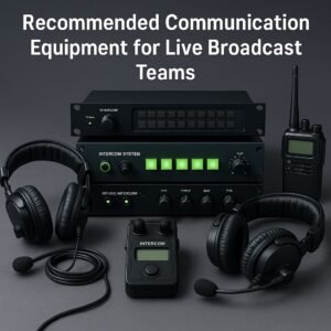 Recommended Communication Equipment for Live Broadcast Teams