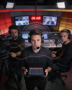 The Psychology of Team Communication in Live Broadcast