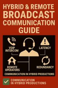 Communication in Hybrid and Remote Productions: How to Manage Teams Across Distance